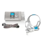 ResMed AirCurve VAuto BiPAP Solunum Cihazı+ Nemlendirici+F20 Ağız burun maske