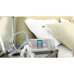 ResMed AirCurve VAuto BiPAP Solunum Cihazı+ Nemlendirici+F20 Ağız burun maske - Görsel 4